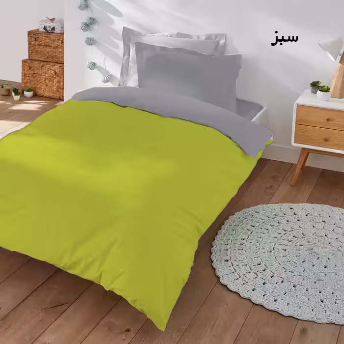 سرویس ملحفه تهران خواب مدل دورو کد 90 t یک نفره سه تکه