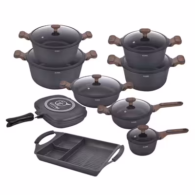 سرویس پخت و پز 17 پارچه جی فی نی مدل GZ-W