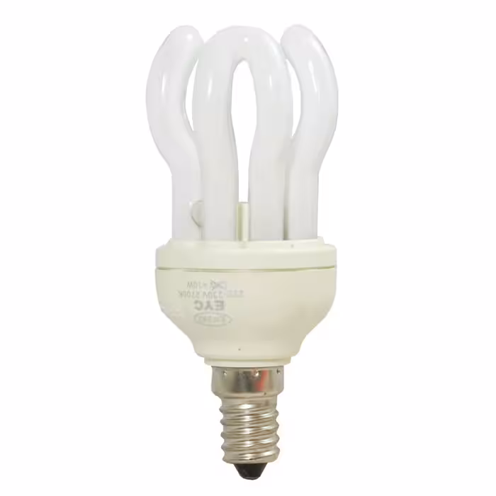 لامپ کم مصرف 10 وات ای وای سی کد SKI21 پایه E14 بسته 2 عددی