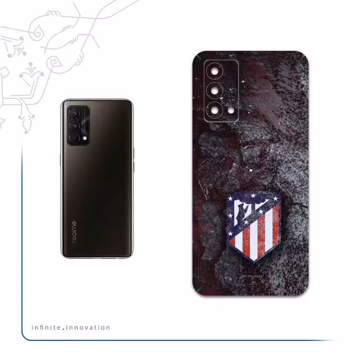 برچسب پوششی ماهوت مدل Atletico-de-Madrid مناسب برای گوشی موبایل ریلمی GT Master