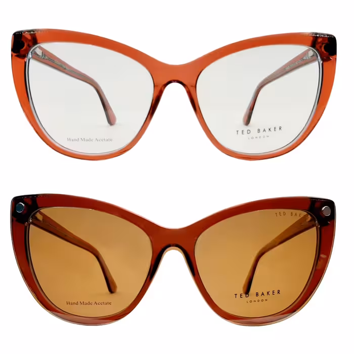 فریم عینک طبی زنانه تد بیکر مدل t99963c4 به همراه کاور آفتابی