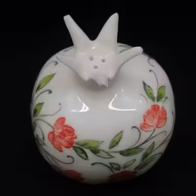  نمکدان سرامیکی هیوا مدل انار طرح پیچک کد 10910443