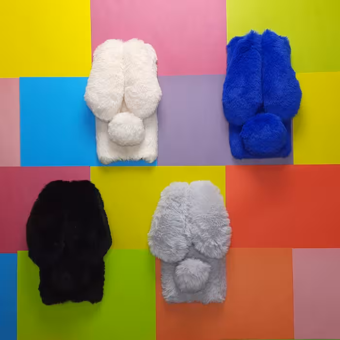 کاور مدل عروسکی طرح خرگوشی مناسب برای گوشی موبایل سامسونگ GALAXY A22 4G