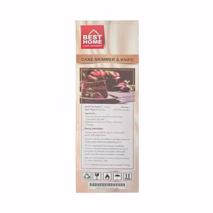 ست کارد و کفگیر سرو کیک Best Home دو بسته 2 عددی