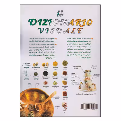 کتاب فرهنگ تصویری ایتالیایی ـ فارسی اثر آیلار پرتوی انتشارات دولت علم