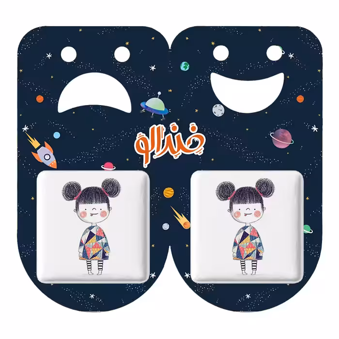 پیکسل خندالو مدل دخترونه کد 5387 به همراه مگنت