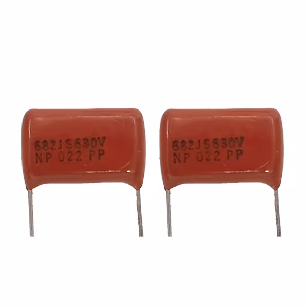 خازن 6.8 نانوفاراد 630 ولت مدل 682J/630V  بسته 10 عددی