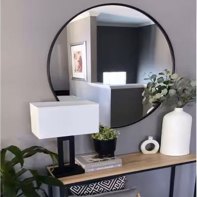 آینه مدل گرد طرح ظریف کد F-60