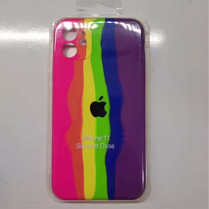 کاور مدل سیلیکونی طرح آبرنگی مناسب برای گوشی موبایل اپل Iphone 11 