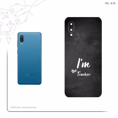 برچسب پوششی ماهوت مدل Teacher مناسب برای گوشی موبایل سامسونگ Galaxy M02