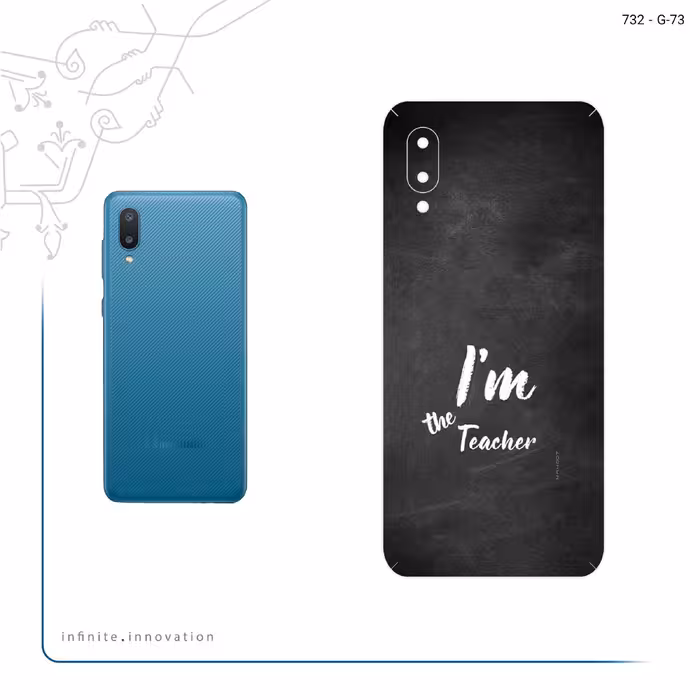 برچسب پوششی ماهوت مدل Teacher مناسب برای گوشی موبایل سامسونگ Galaxy M02