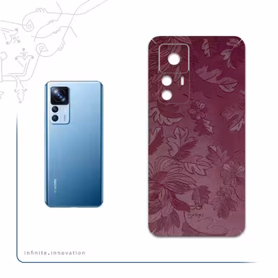 برچسب پوششی ماهوت مدل Red-Wildflower مناسب برای گوشی موبایل شیائومی 12T