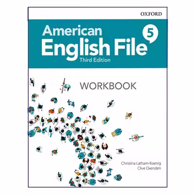 کتاب American English File 5 3rd اثر Christina Latham and Clive Oxenden انتشارات OXFORD