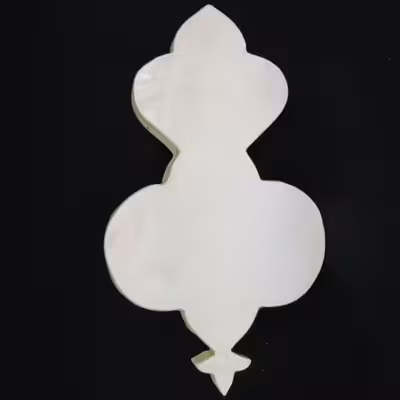 جاشمعی سرامیکی هیوا طرح دیواری گل و مرغ کد 11114686