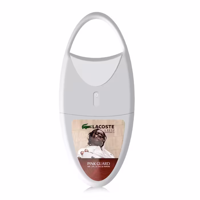 عطر جیبی مردانه پینک گارد مدل Lacoste L.12.12 Blanc حجم 16 میلی لیتر