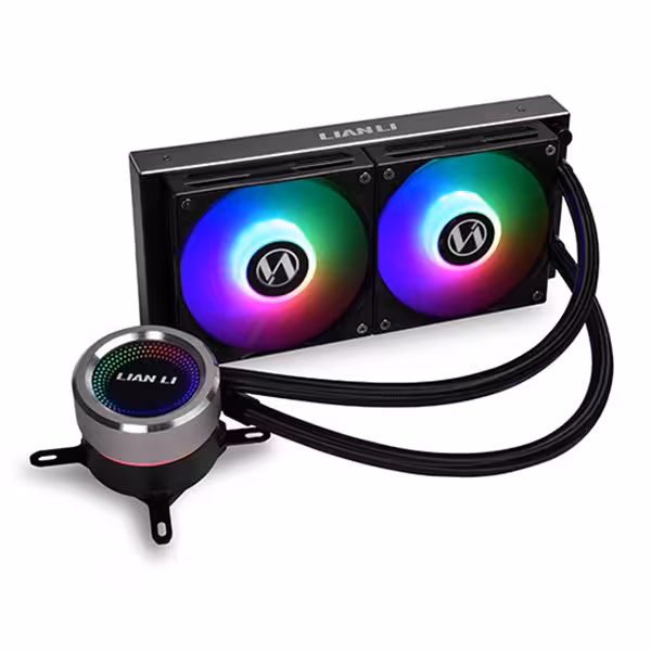 خنک کننده آبی پردازنده لیان لی مدل GALAHAD AIO 240 BLACK - پردیس پازار