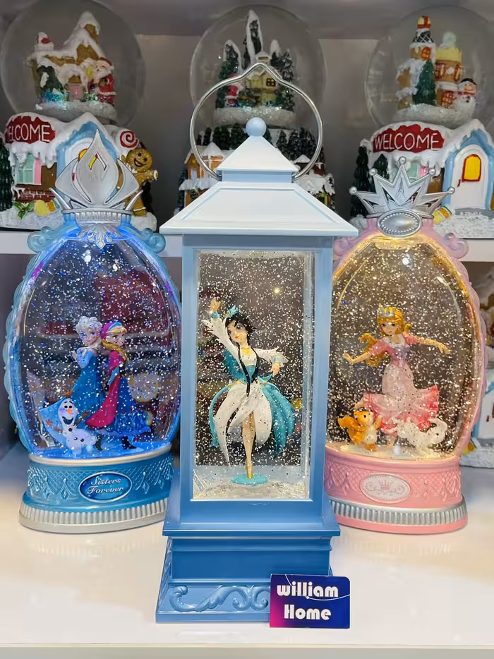 فانوس موزیکال رقص پرنسس ، آبی