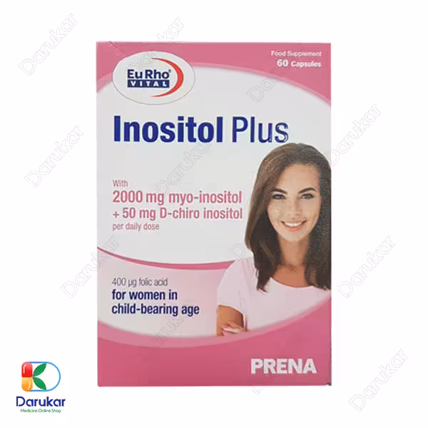 کپسول اینوزیتول پلاس یوروویتال 60 عدد