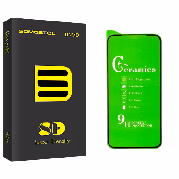 محافظ صفحه نمایش سرامیکی سوماستل مدل Sd Glass مناسب برای گوشی موبایل اپل Iphone 11 Pro / X / 10