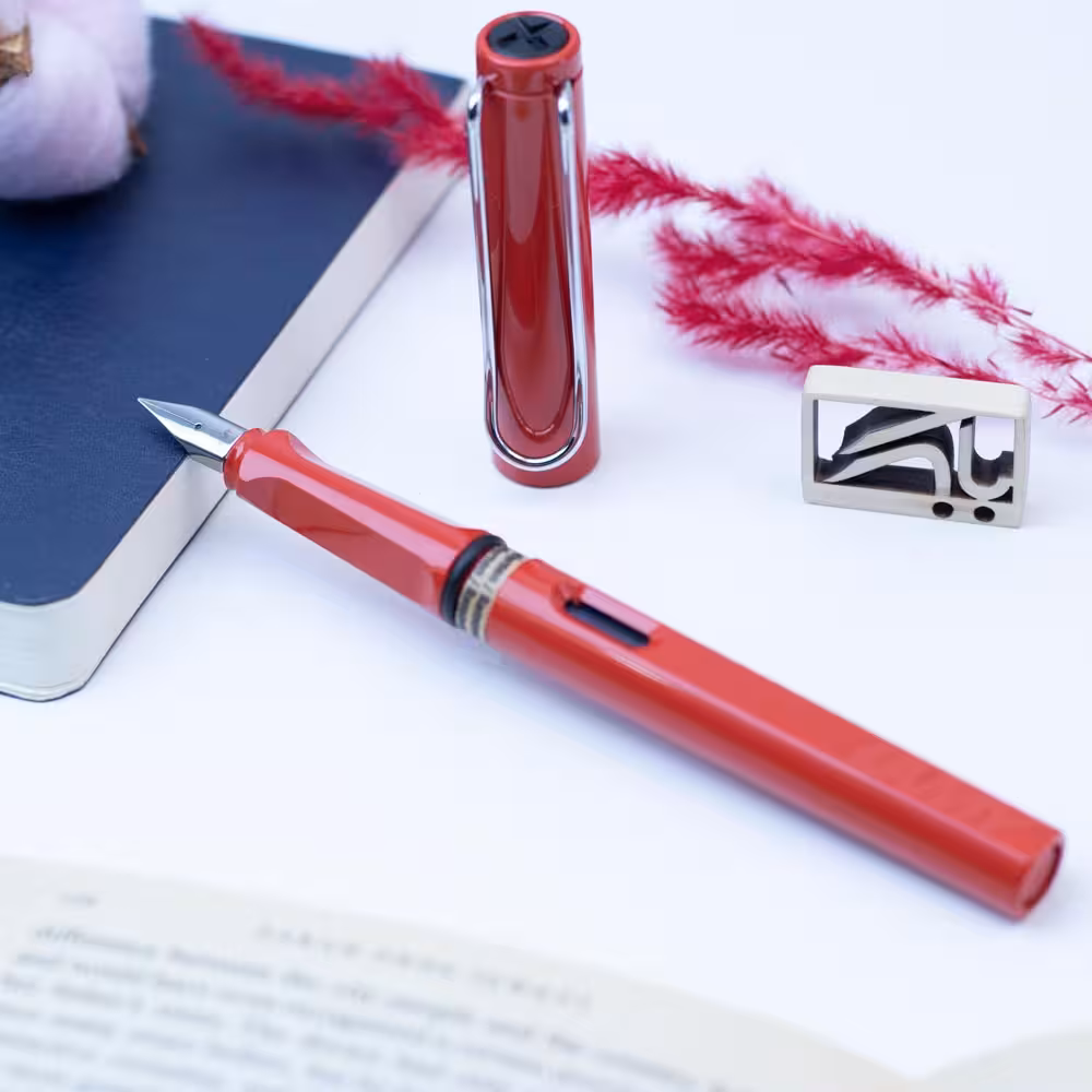 لامی خودنویس سافاری قرمز براق LAMY SAFARI FP red 16
