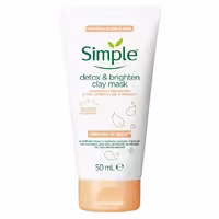 ماسک صورت خاک رس سیمپل مدل Detoxifying حجم 50 میلی لیتر