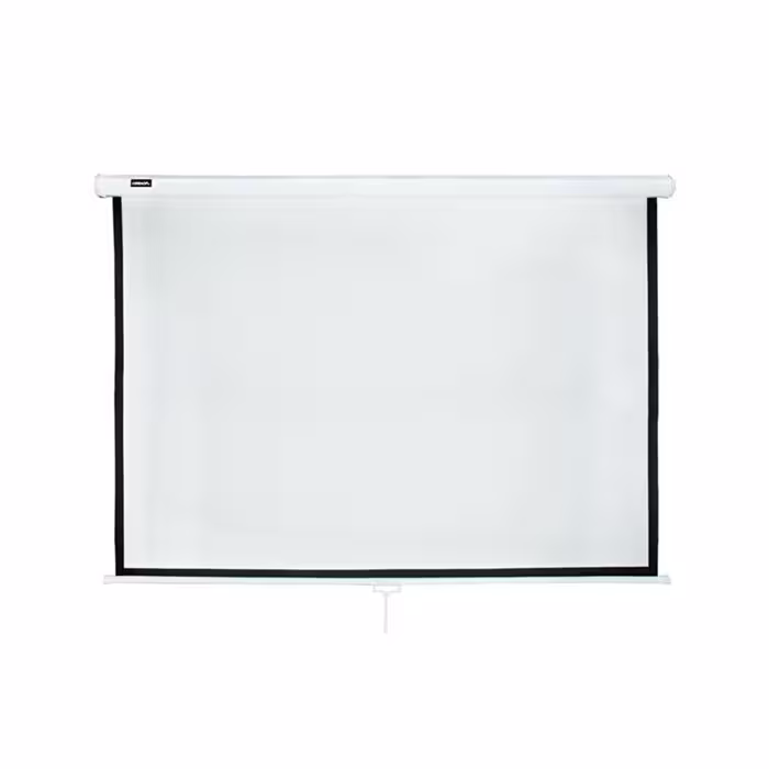 پرده نمایش دستی پروژکتور سلکسون سایز 180x180 مدل CS180M