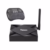اندروید باکس تانیکس مدل 4/64- TX6S به همراه کیبورد هوشمند تاچ پد | کالا مکس
