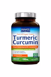 کپسول کورکومین زردچوبه ارگانیک Innate Vitality - بسته 120 عددی
