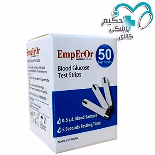 نوار تست قند خون امپرور ا Emperor Blood Glucose Test Strips