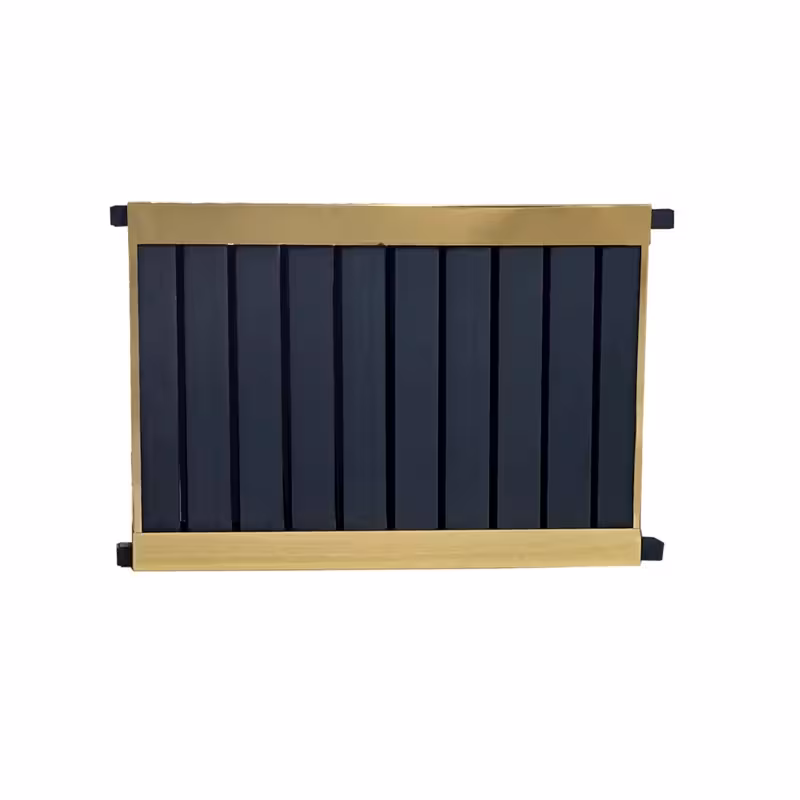 رادیاتور هاتیپس مدل کلاسیک 80cm مشکی طلایی