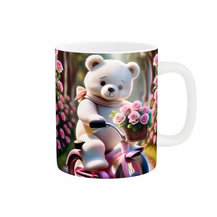 خرید ماگ-لیوان  زیبای خرس کد 36