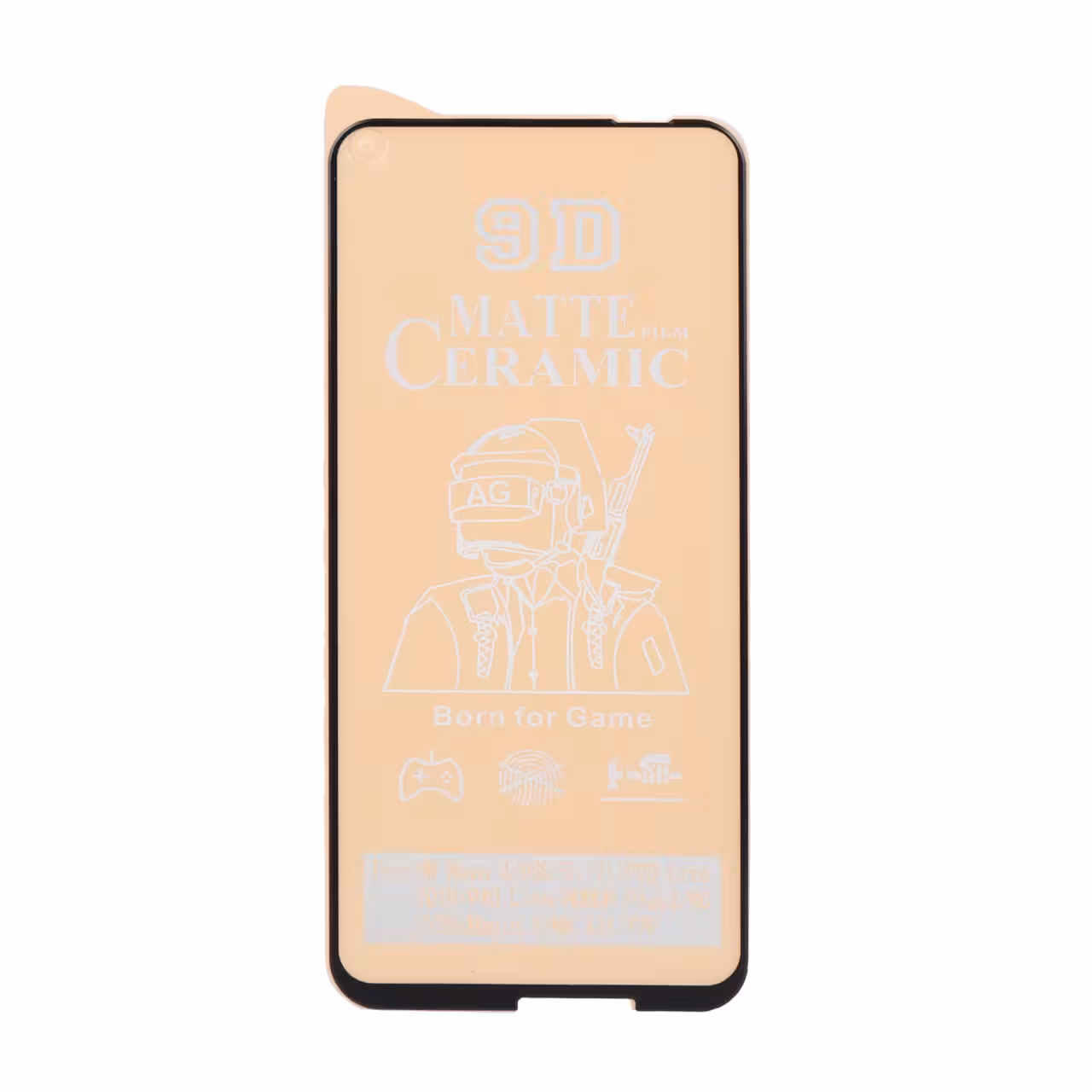 محافظ صفحه نمایش سرامیکی شفاف Huawei Nova4 - Full Cover - مشکی (بدون پک)