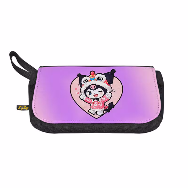 خرید و قیمت جامدادی زیگ زاگ طرح کرومی کد 6863