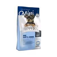 غذای خشک توله سگ نژاد کوچک برند Happy Dog هپی داگ وزن 8 کیلویی
