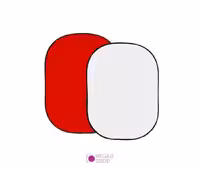 فون عکاسی پرتابل سفید قرمز S&amp;S 150*200 Portable Background