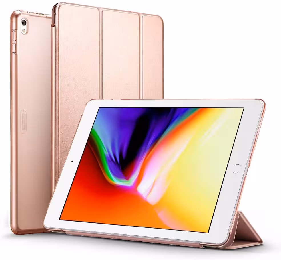 کیف چرمی آیپد (رزگلد) Apple iPad Pro 12.9 2017 Smart Case
