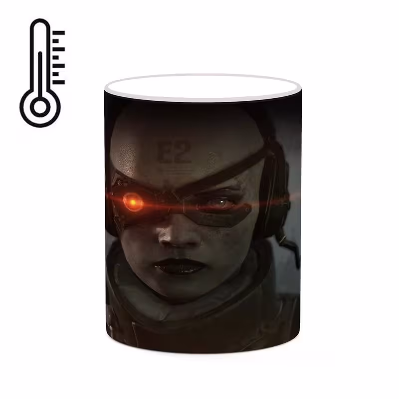 ماگ حرارتی چیتوکالا مدل بازی Metal Gear Solid Vː The Phantom Pain کد mgh29495