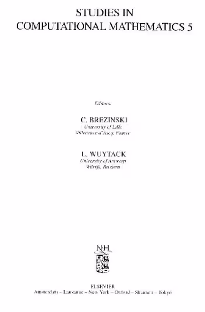 خرید و دانلود نسخه کامل کتاب Topics in validated computations: proceedings of IMACS-GAMM International Workshop on Validated Computation, Oldenburg, Germany, 30 August-3 September 1993
