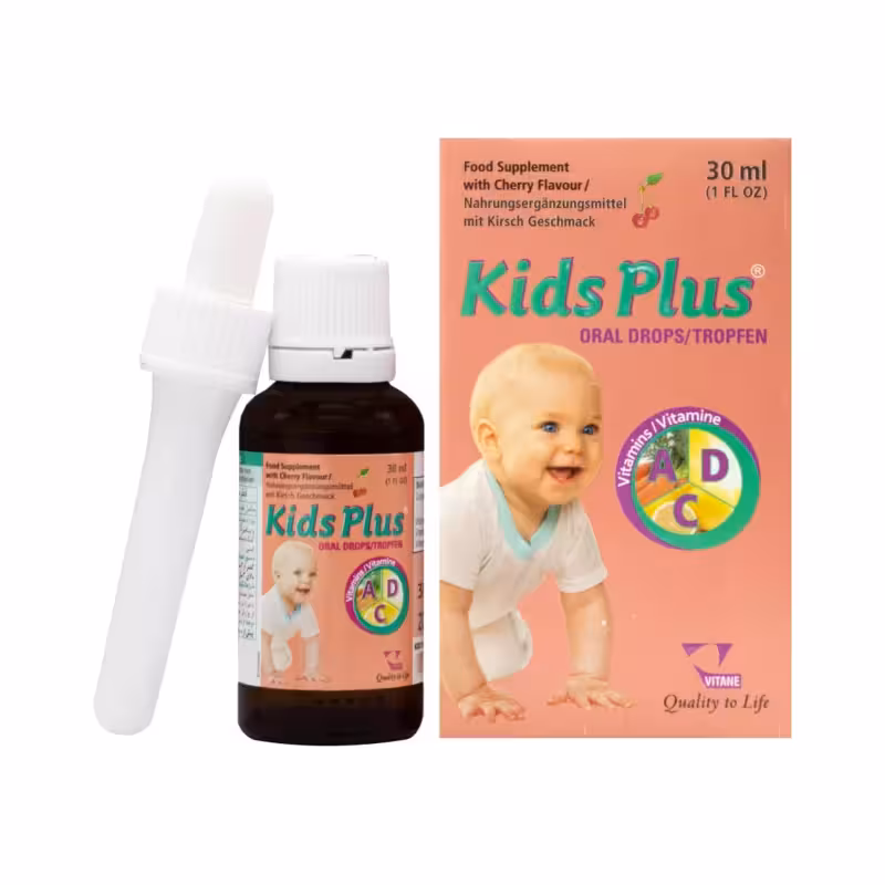 قطره کیدز پلاس ویتان – تقویت جسمی و ذهنی کودک