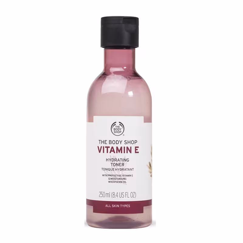تونر آبرسان ویتامین E بادی شاپ حجم 250 میل
