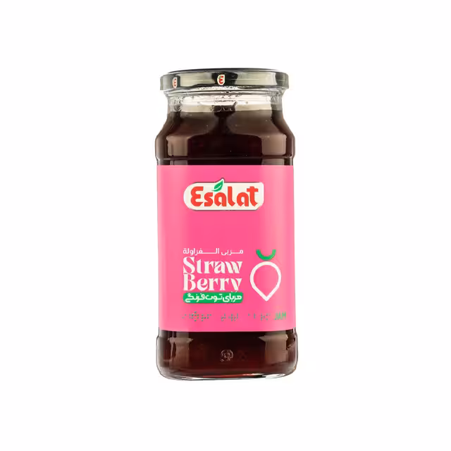 مربا توت فرنگی اصالت 750 گرمی