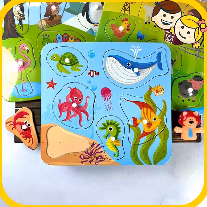 پازل پین دار