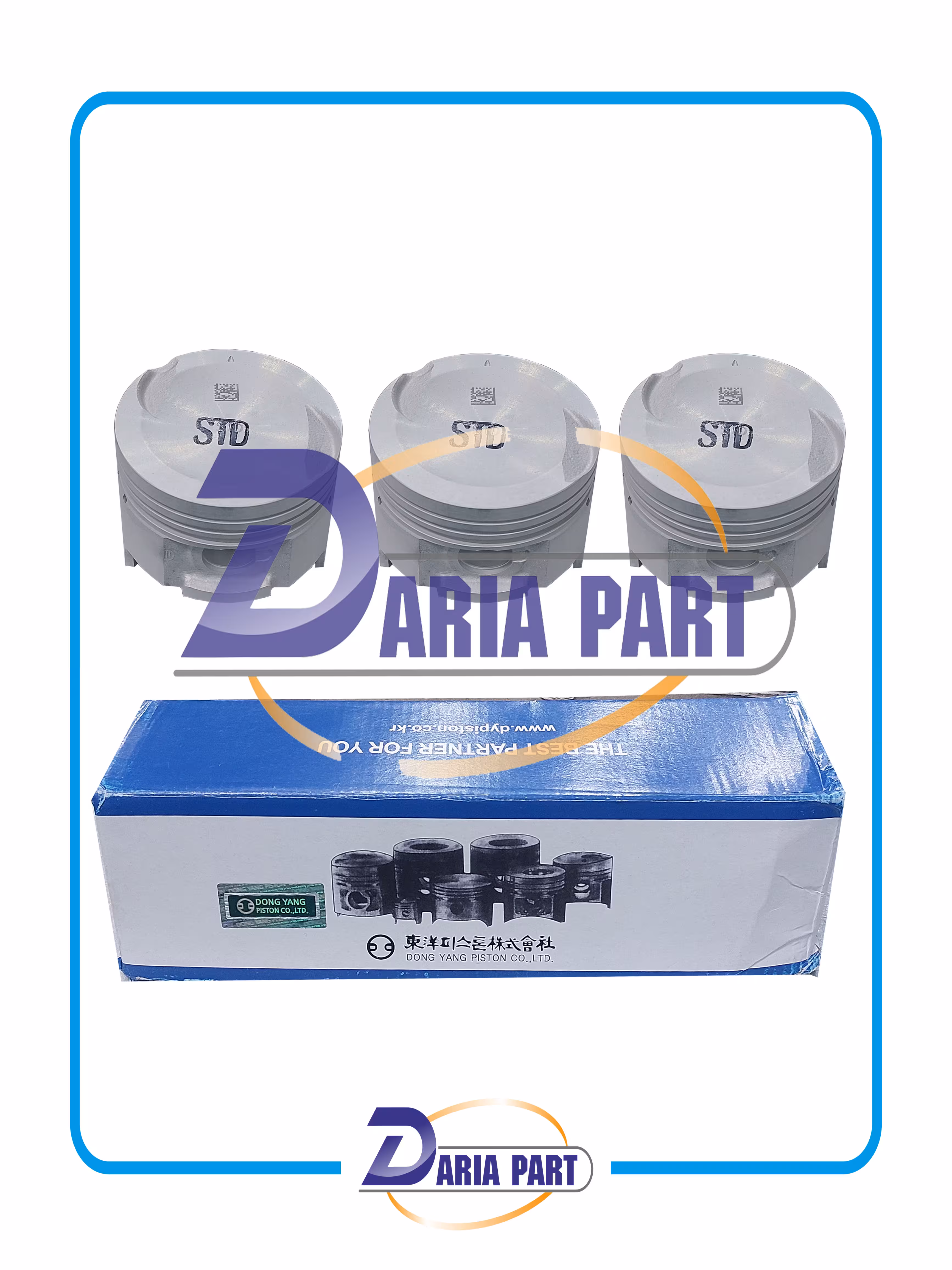 پیستون سایز استاندارد دوو ماتیز کره ای