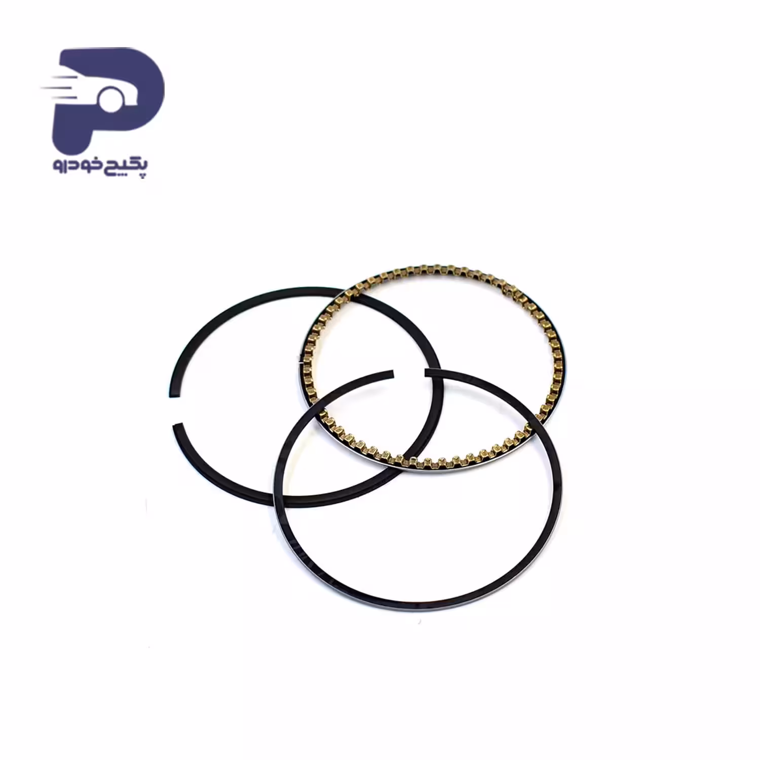 رینگ پیستون سایز 0.5 ( دست کامل ) سمند ملی 332964 جی ای اس پی **