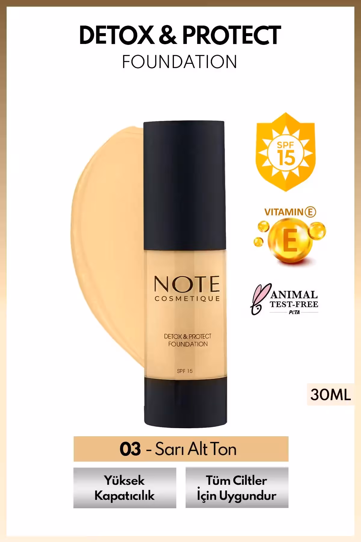 کرم‌پودر Note Cosmetics - 2244