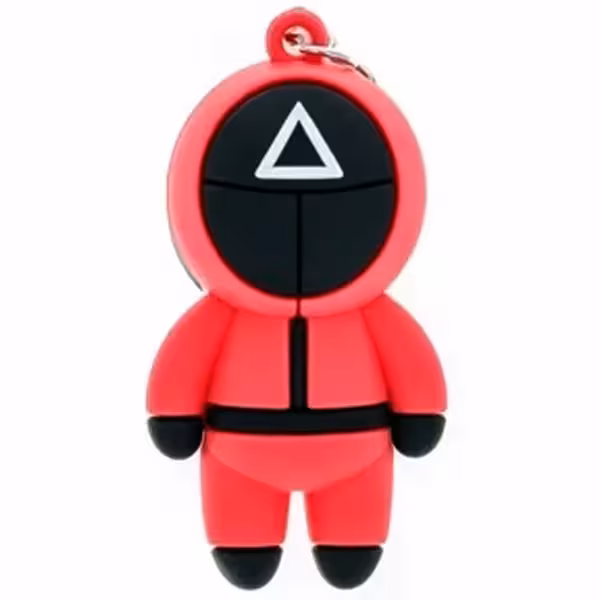 فلش کینگ فست مدل Squid Game Triangle SD-12 با ظرفیت 32 گیگابایت