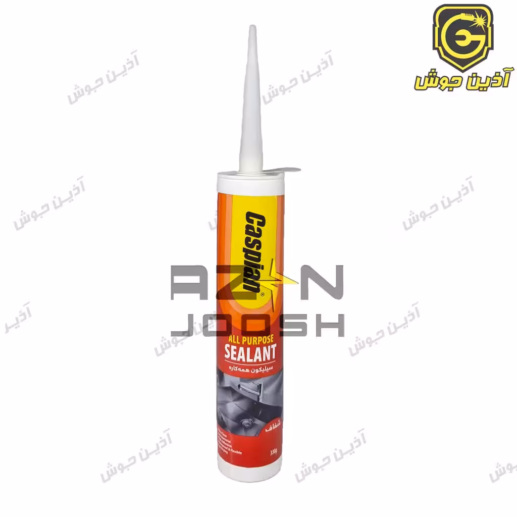 چسب سیلیکونی (آکواریوم) شفاف 330 گرمی کاسپین Caspian