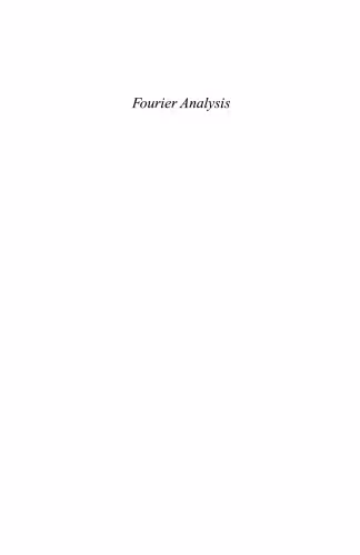 خرید و دانلود نسخه کامل کتاب Fourier Analysis