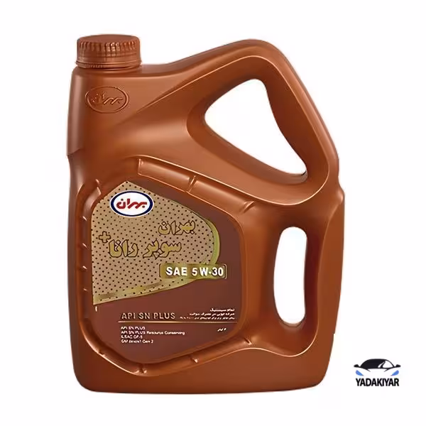روغن موتور بهران مدل سوپر رانا پلاس SN Plus حجم 4 لیتر (5w-30)