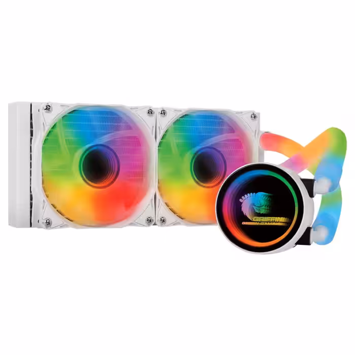 سیستم خنک کننده CPU مایع گرین مدل Green Glacier 240 Stream-ARGB